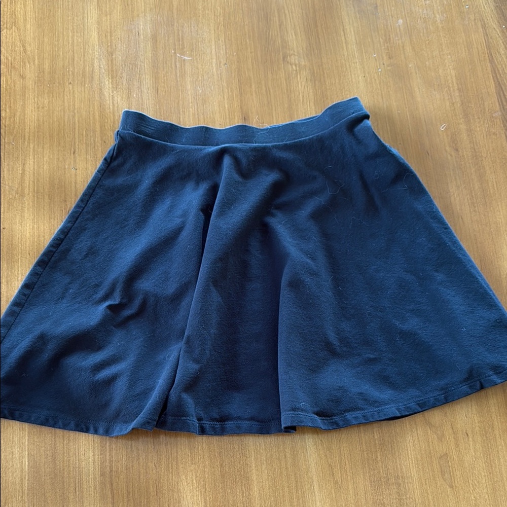 Forever 21 Black Skater Mini Skirt